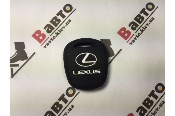 Чехол силиконовый ключа для Lexus LS, LX, RC, RX (3 кнопки)